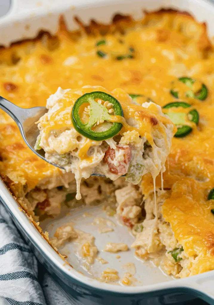 Jalapeno Popper Chicken Casserole