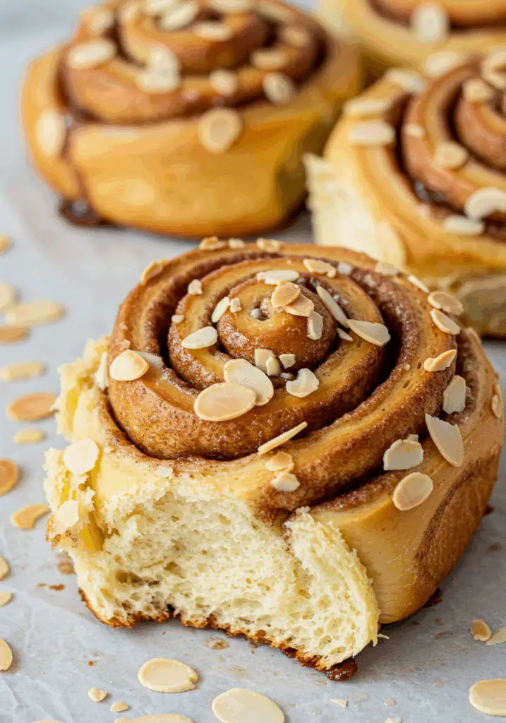 Almond Croissant Cinnamon Rolls