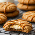 Salted Caramel Cheesecake Cookies