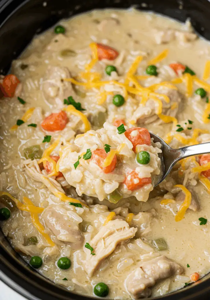 Crockpot Chicken and Rice