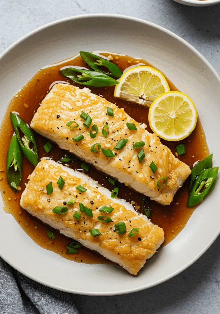 Easy Ginger Soy Cod