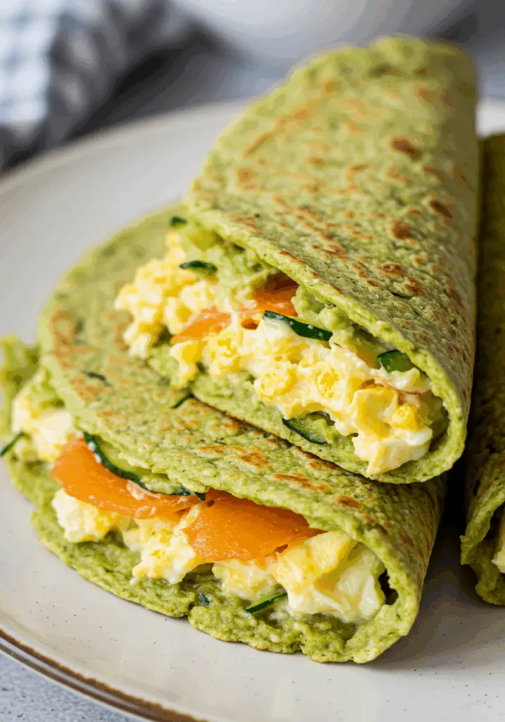 Breakfast Zucchini Tortillas