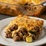 Ground Beef Zucchini Casserole