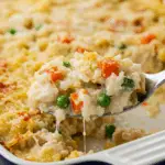 Healthy Chicken Cauliflower Rice Casserole