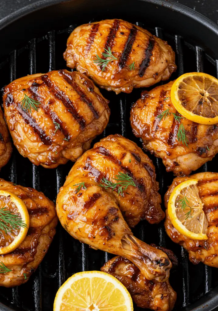 4th July Lemon BBQ Grilled Chicken