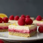 Tangy Raspberry Lemon Bars