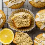 Lemon Chia Oat Muffins