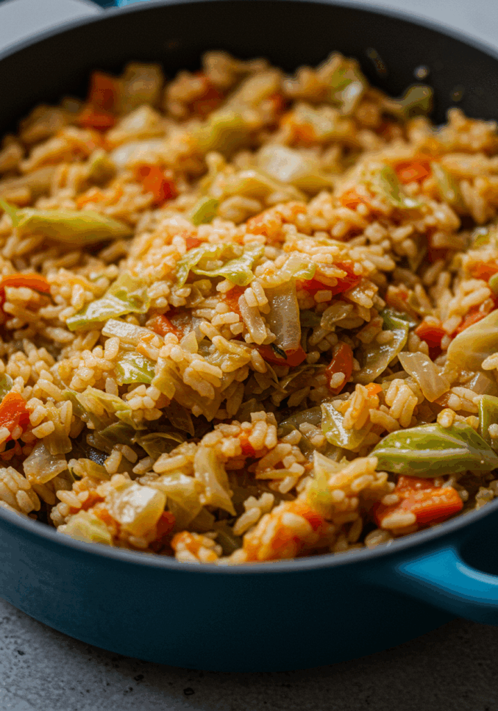 Greek Rice with Cabbage (Lahanorizo)
