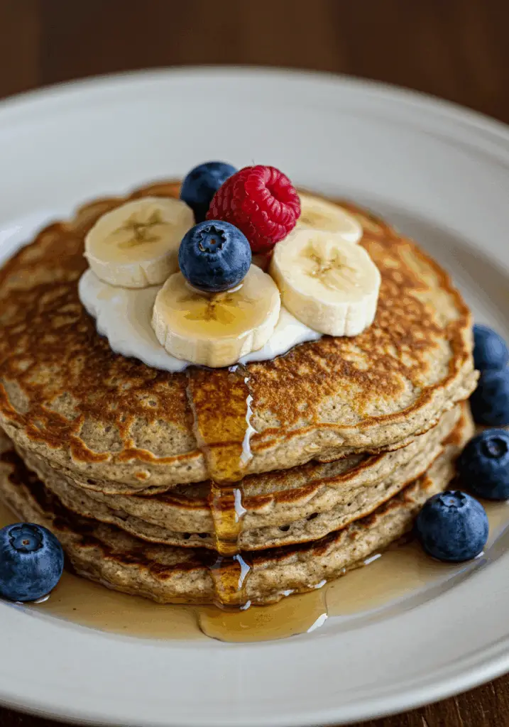 Easy Oatmeal Pancakes