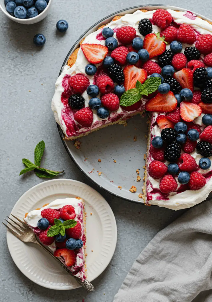 Summer Berry Cake