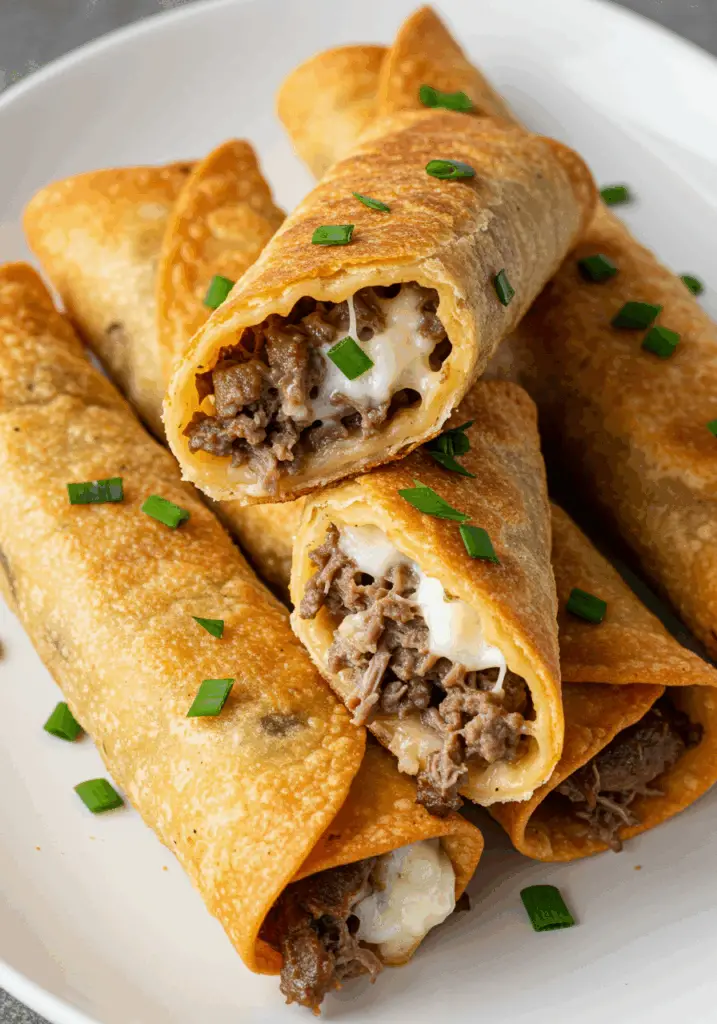 Keto Philly Cheesesteak Rolls