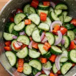 Cucumber Sweet Pepper Salad