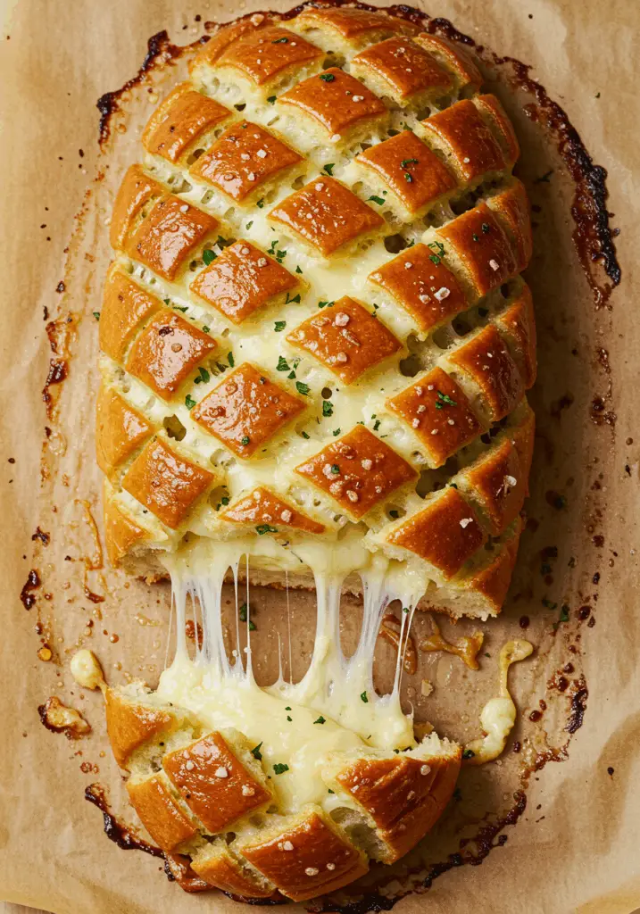 Hasselback Cheesy Bread