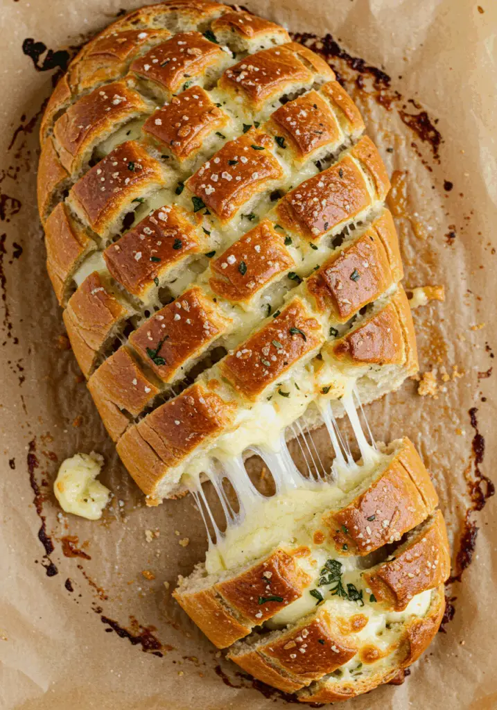 Hasselback Cheesy Bread