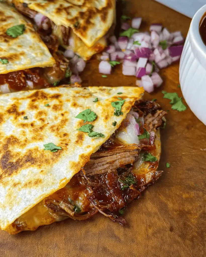 BBQ Brisket Quesadilla Recipe