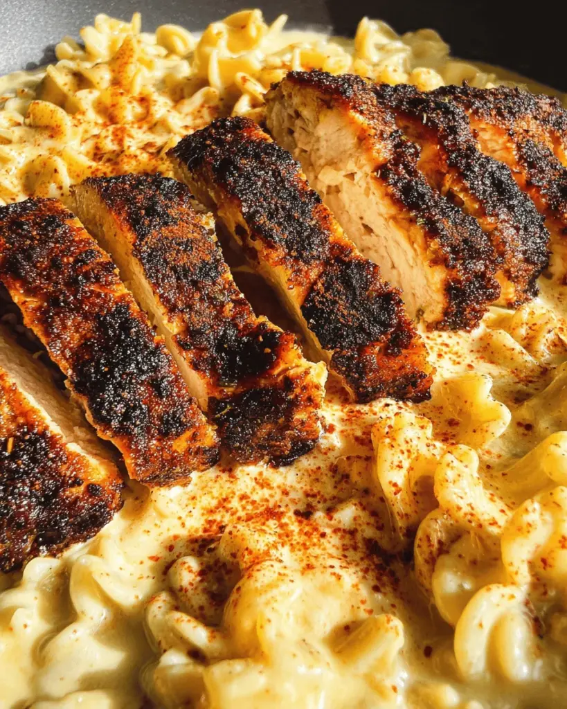 Blackened Cajun Chicken Alfredo