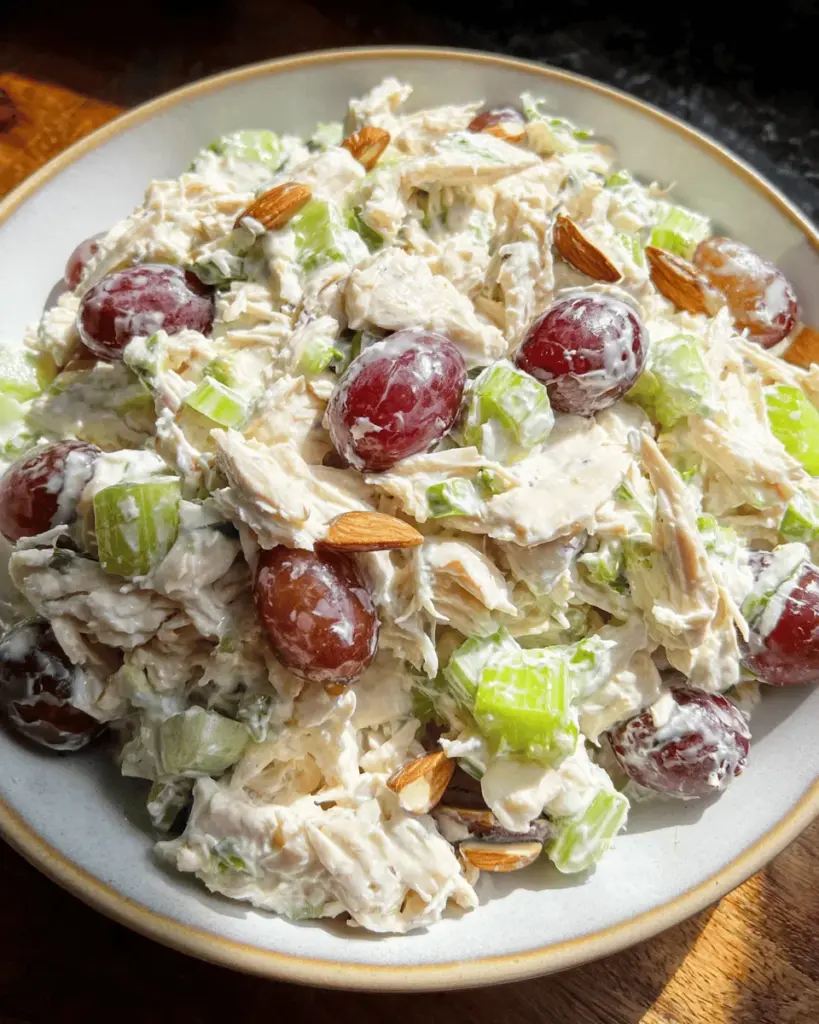 Chicken Salad No Mayo (with Greek Yogurt)