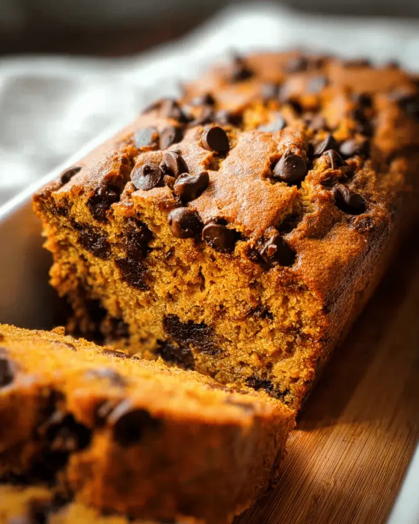 Chocolate Chip Pumpkin Bread