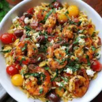 Greek Shrimp with Orzo and Feta (One-Pan, 30-Minute Meal)