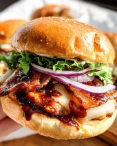 Honey BBQ Chicken Sandwiches