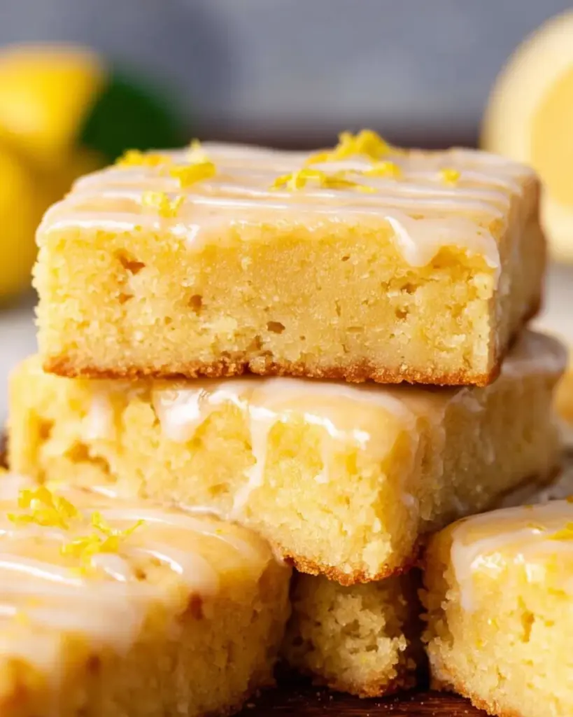 Lemon Brownies Recipe