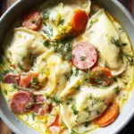 Pierogi Dill Soup