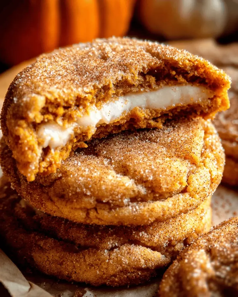 Pumpkin Cheesecake Cookies
