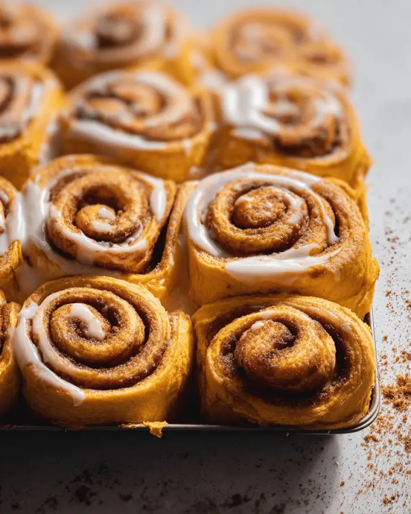 Pumpkin Cinnamon Rolls