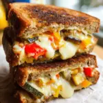 Roasted Vegetable Grilled Cheese