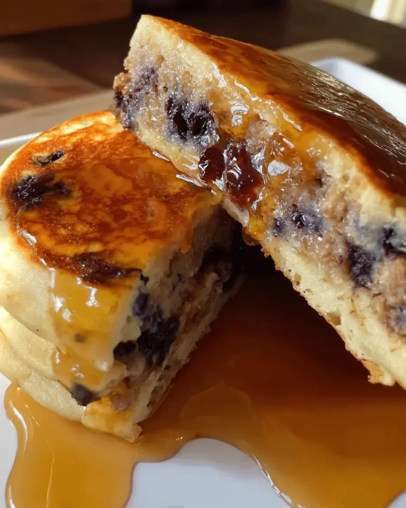 Sausage Stuffed Muffin Pancakes