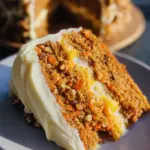Scratch Carrot Cake with Pineapple