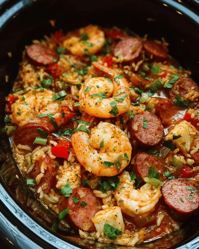 Slow Cooker Jambalaya