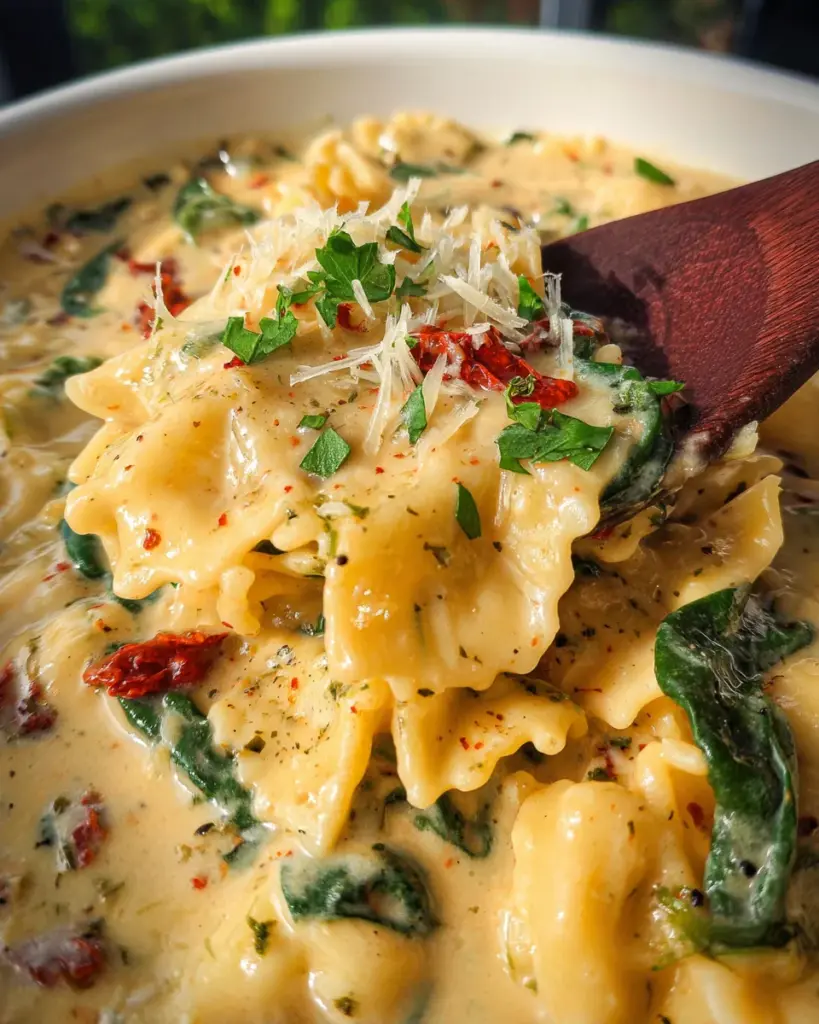 Slow Cooker White Lasagna Soup