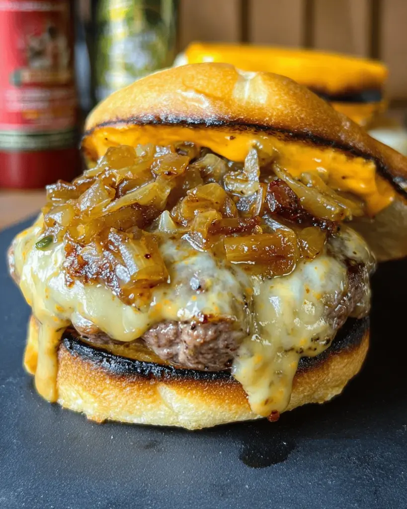 Smoked Cajun Burgers