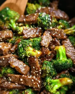 Teriyaki Beef and Broccoli