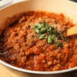 The Perfect Homemade Meat Sauce