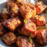 Air Fryer Salmon Bites