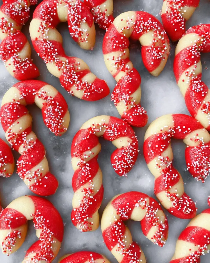 Candy Cane Cookies