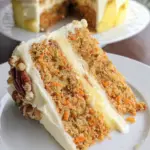 Carrot Cake with Pineapple and Cream Cheese Frosting