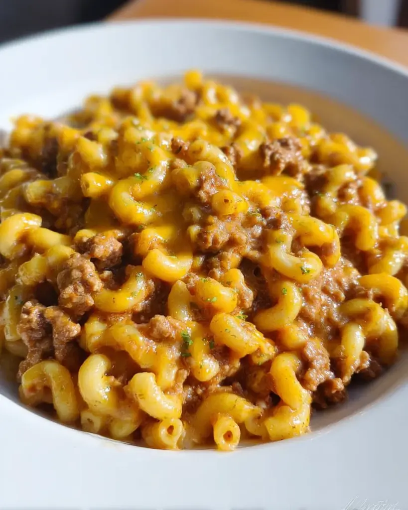 Cheeseburger Macaroni in the Instant Pot
