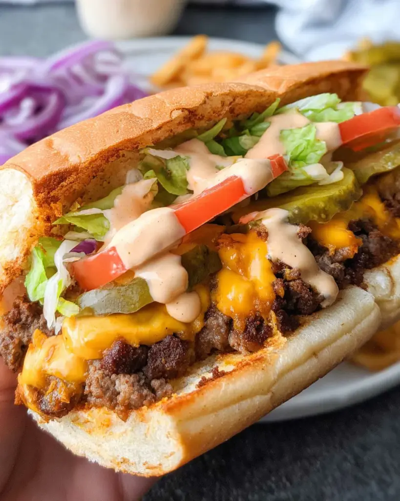 Cheeseburger Subs