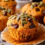 Cottage Cheese Pumpkin Muffins