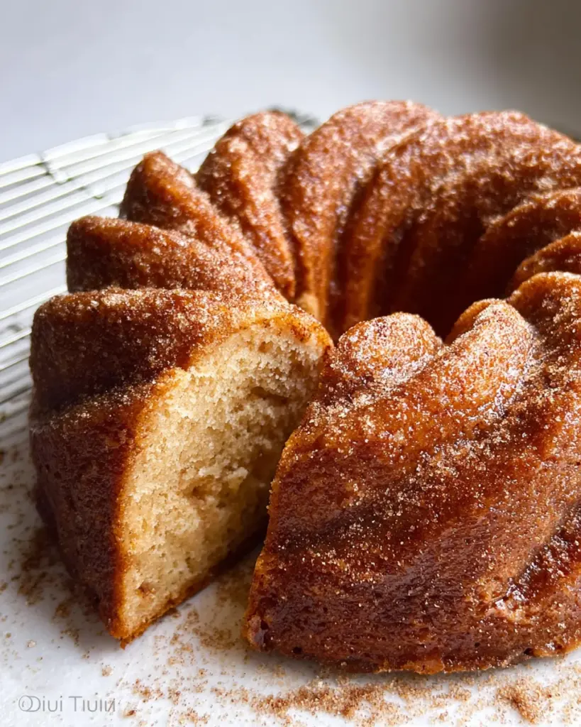 Cozy Moist Apple Cider Bundt Cake