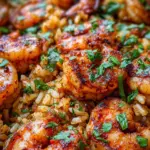 Easy Cajun Shrimp & Rice
