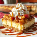 Easy Caramel Apple Cheesecake Bars