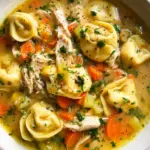 Easy Chicken Tortellini Soup