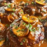 Easy Salisbury Steak Recipe with Mushroom Gravy