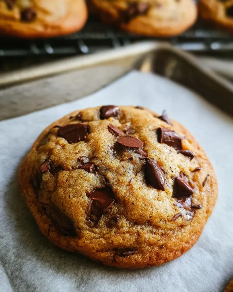 Fall Chocolate Chip Spiced Cookie