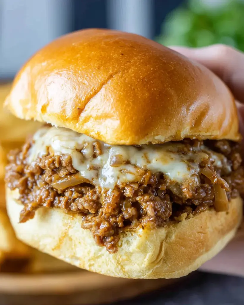 French Onion Sloppy Joes