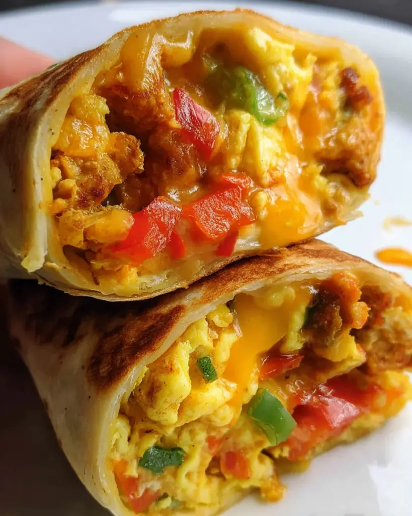 Frozen Breakfast Burritos